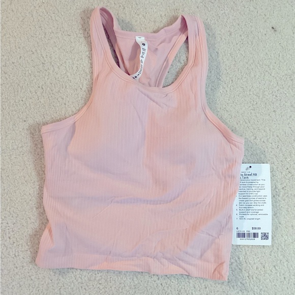 lululemon athletica Tops - Lululemon Ebb to street crop tank (PRICEDROP)